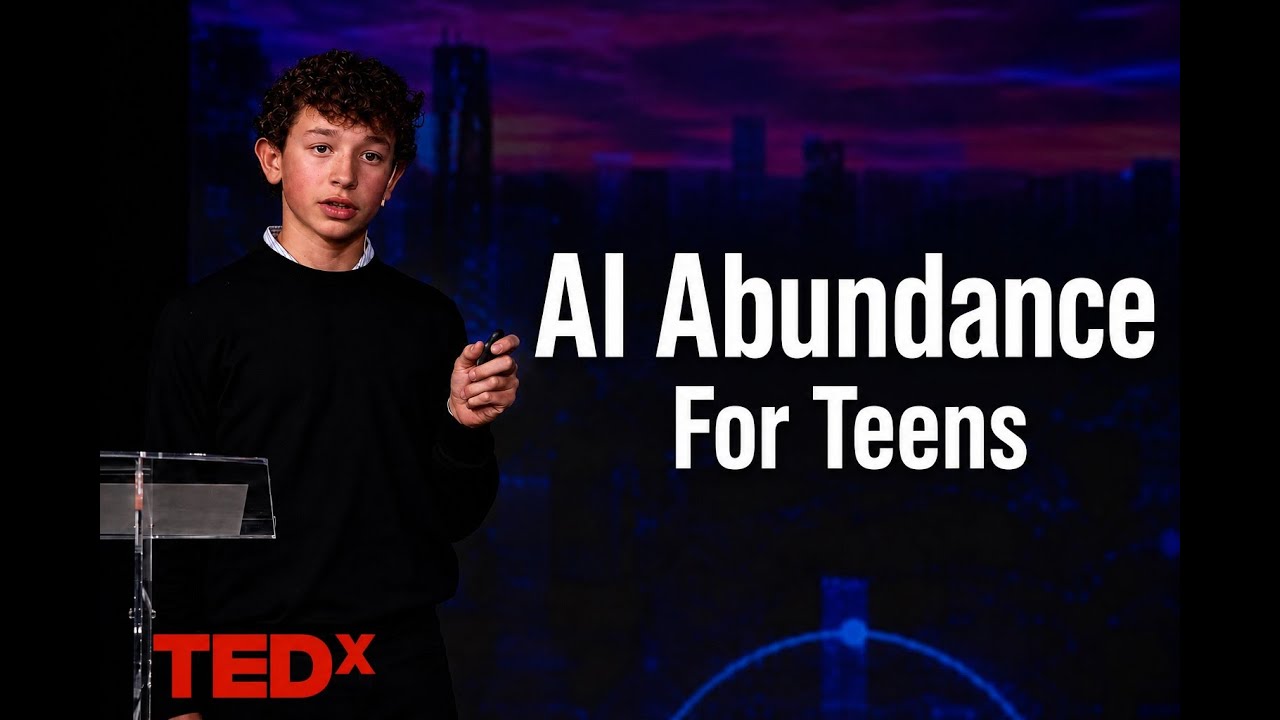TEDx talk: AI Abundance For Teens by Gabe Goodhart